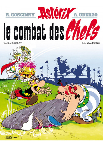Libro 7.asterix.le Combat Des Chefs (frances) De Goscinny /