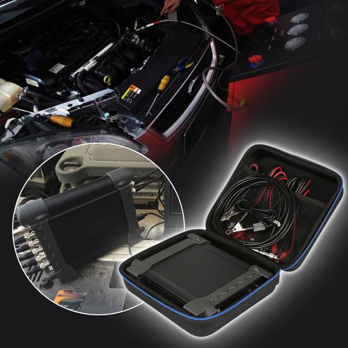Osciloscopio Usb Automotriz Virtual 1008c De 8 Canales Daq