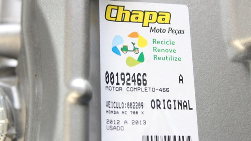 Motor Completo Honda Nc 700 X Nc700x 12-13 Usado Na Troca-46 (Usado)