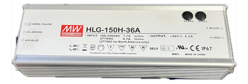 Fuente De Poder Transformador Led 150w 110-277v 36v