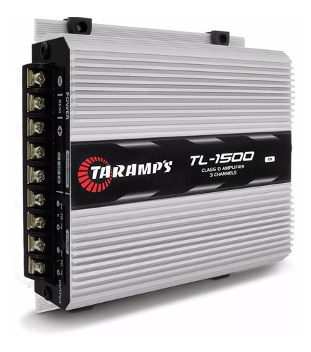 Modulo Taramps 1500 390w Rms Tl1500 3 Canais Amplificador