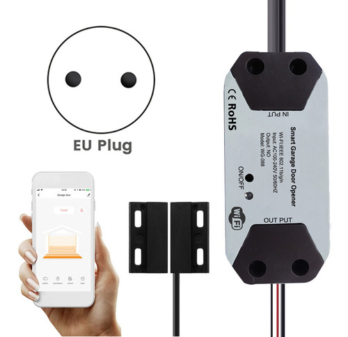 Interruptor Wifi, Controlador De Apertura De Puerta De Garaj