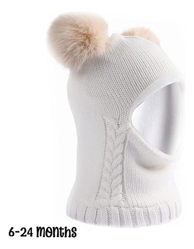 Conjunto De Gorro Y Bufanda De Invierno For Bebés Y Niños,