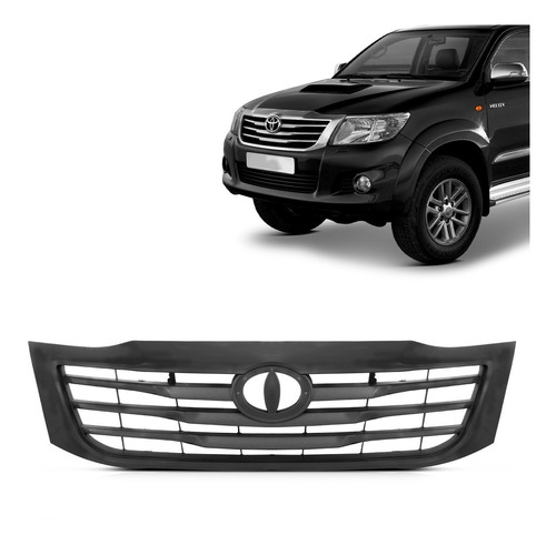 Grade Dianteira Hilux 2012 2013 2014 2015 Preta