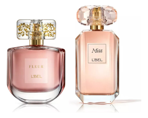 2 Perfumes Lebel Fleur + Miss Set De Perfumes Para Mujer