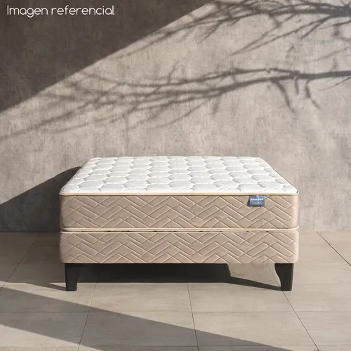 Cama Europea Bamboo + Set Alicante 1½ Plaza Celta