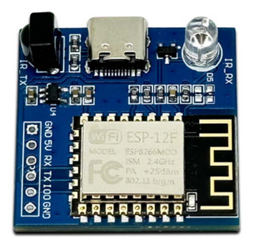 Transmisor-receptor De Infrarrojos Esp8266 Para Nec Command