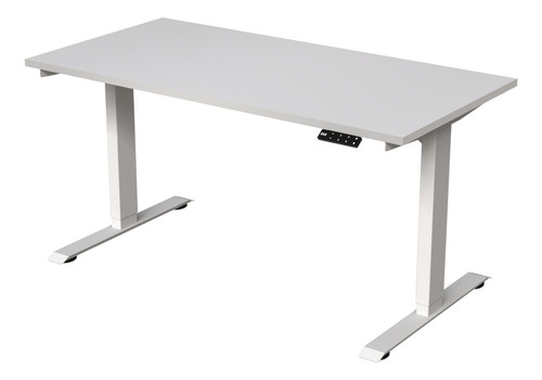 Escritorio Estandar Altura Ajustable Electrico Randu Blanco Tablero 150x75 25mm Blanco