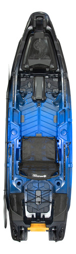 Caiaque My Way Brudden Náutica Caiaque Pesca Para Motor 5hp Cor Azul Com Preto