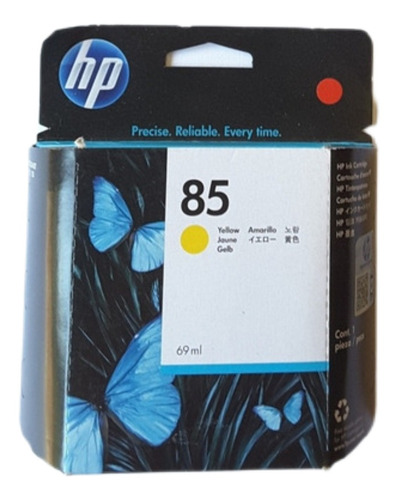 Cartuchos Hp 85 Color Amarillo. Modelo (c9427a) Originales