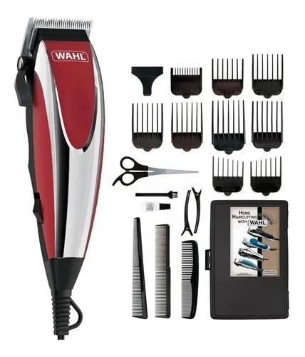 Maquina Cortar Pelo Home Cut 20 Piezas Wahl Kit Profesional Garantia Oficial