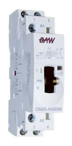 Contactor Modular 25amp 2p 1 Mód. 230v Cm25 Baw