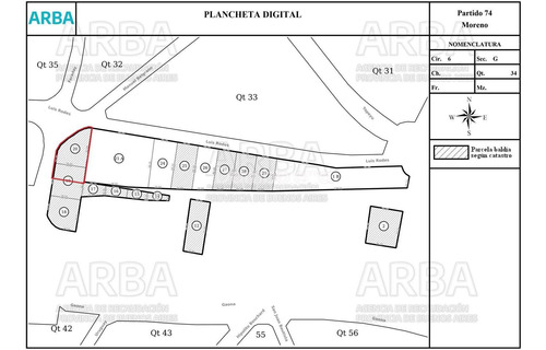 Imagen 6 de 6 de Terreno En Venta O Permuta Sobre Colectora Norte Acceso Oeste Moreno, Moreno