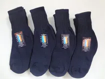 Comprar Docena Medias Niños Niñas Azul Oscuro Escolares Deportivas