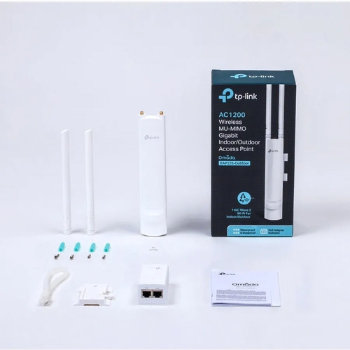 Tp-link Omada Eap225 Outdoor Wifi Ac1200 Mu-mimo Gigabit Poe