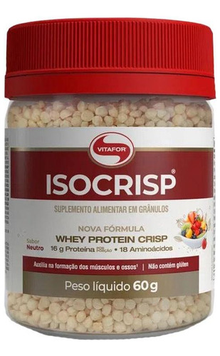 Whey Protein Isocrisp Vitafor 60g
