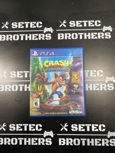 Crash Bandicoot: N. Sane Trilogy Ps4 - Físico - Local