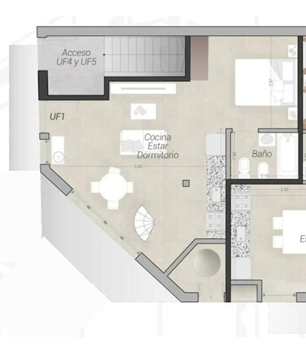 Venta Ph 1/2 Ambientes, Con Terraza Propia En Villa Devoto