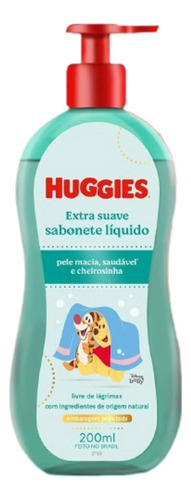 Sabonete Líquido Huggies Turma Da Mônica Extra Suave 200ml