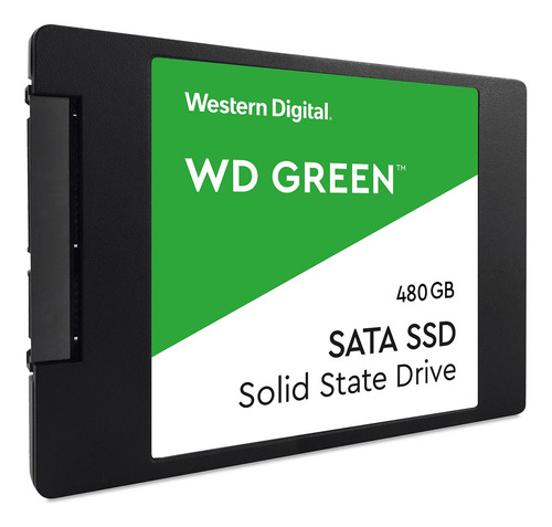 Disco sólido interno Western Digital WD Green WDS480G2G0A 480GB verde