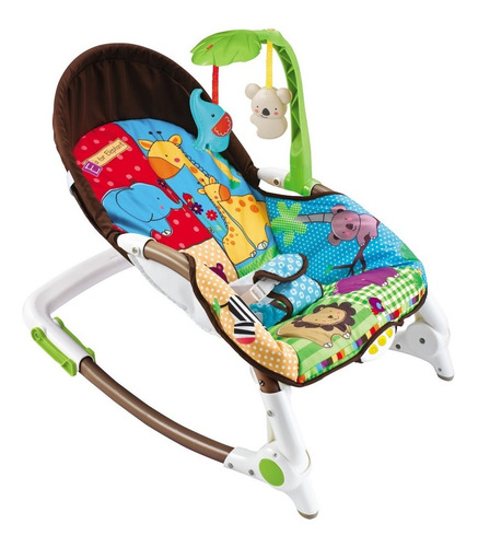 Silla Mecedora Bebe Plegable Con Música Y Vibración 18kg