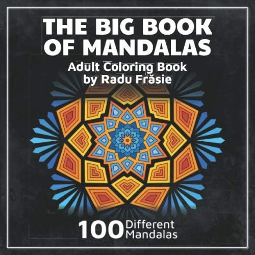 Libro: El Gran Libro De Los Mandalas: Libro De Colorear Para