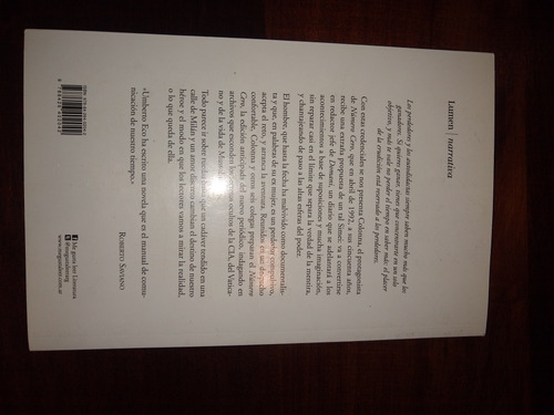 Imagen 2 de 2 de Libro Número Cero De Umberto Eco