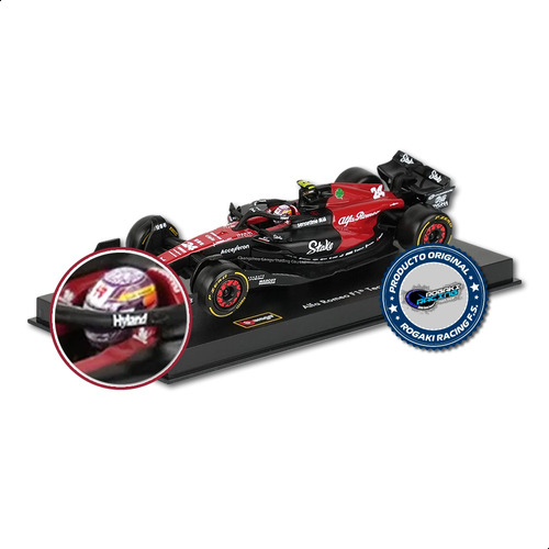 Alfa Romeo C43 2023 Deluxe Guanyu Zhou #24 1:43 Formula 1