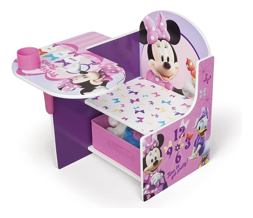 Silla Mesa Disney Minnie Mouse Delta Children Xtr P Color Ro