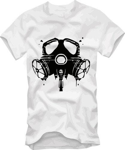 Franelas Estampadas Moda Gas Mask