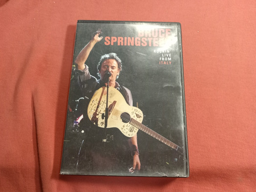 Bruce Springsteen  - Rockin Live From Italy Dvd   - Arg A4