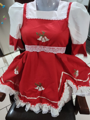 Vestidos Cueca Chinita Fiestas Patrias Talla 12 Niña | Envío gratis Vestidos Cueca Chinita Fiestas Patrias Talla 12 Niña | Envío gratis