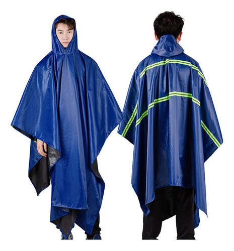 Chubasquero Para Hombres Y Mujeres, Con Capucha Con Cordón,
