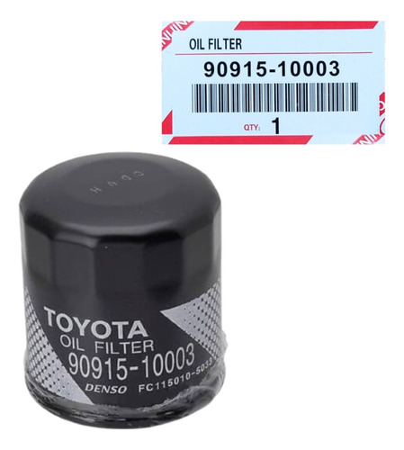 Filtro Aceite Toyota Genuine Corolla Yaris Rav4 90915-10003