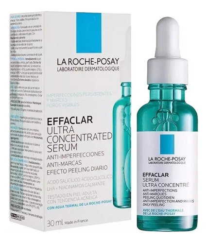 La Roche Posay Ácido Glicólico Salicílico Effaclar Lha 30ml