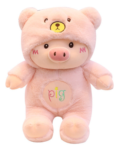 Almohada Infantil Cerdito Muñeco De Peluche 60cm