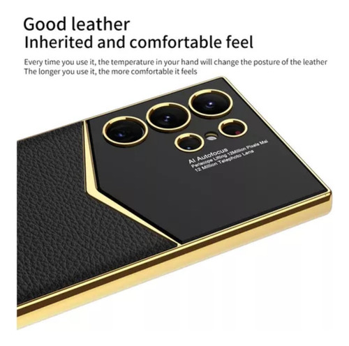 Funda De Lujo Galvanizada Para Samsung Galaxy S24 S23 Ultra