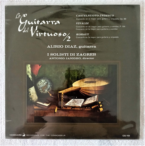 Alirio Diaz Lp La Guitarra Del Virtuoso Kohaut Vivaldi (Usado)