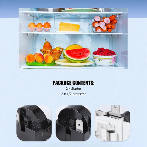 Refrigerador Qp2-4.7 Ptc Start Relay De 1 Pin