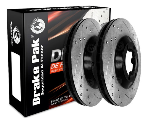 Discos De Freno Brake Pak  Para Chevrolet Luv Dmax 2.5