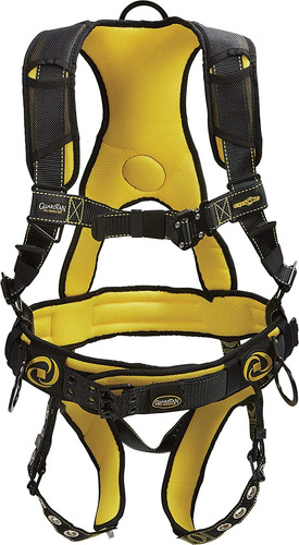 Guardian 21030 Cyclone Construction Harness With Qc Chest/tb