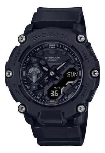 Reloj G-shock Ga-2200bb-1a Resina Hombre Negro