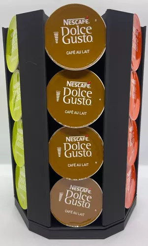 Porta Capsulas Giratorio Nespresso 72cap / Dolce Gusto 48cap