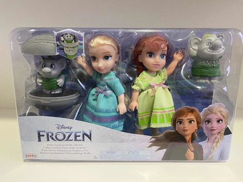 Imagem 1 de 2 de Bonecas Frozen Petite Surprise Trolls Gift Set