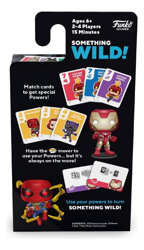 Funko Juego D Cartas: Something Wild Marvel Infinity Saga