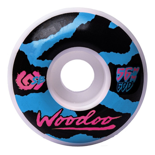 Ruedas De Skate Woodoo Old School 56 Mm