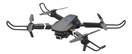Mini drone Zangão Kbdfa e88 4k com câmera 4K preto 2.4GHz 3 baterias