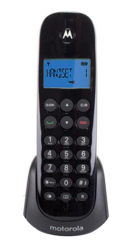 Telef. Inalambrico Dect Motorola Negro M700