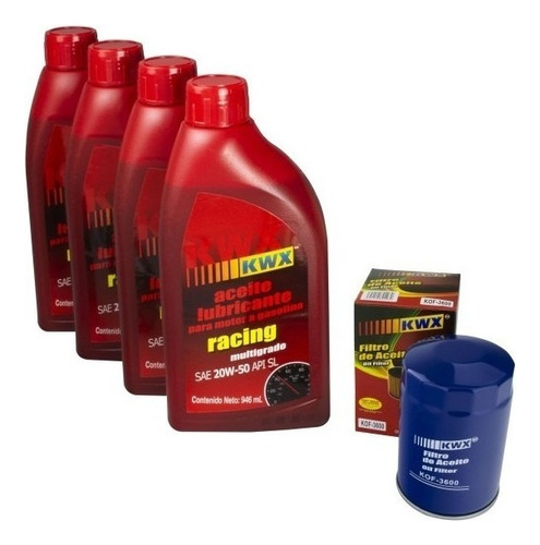 Kit Cambio De Aceite Escape 2013 Ford Multigrado