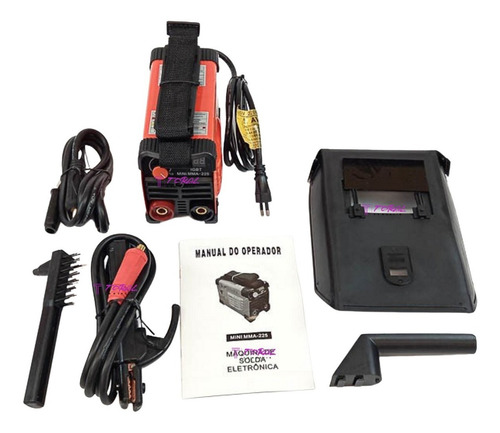 Imagem 4 de 8 de Máquina de solda inverter USK MINI MMA-225 220V